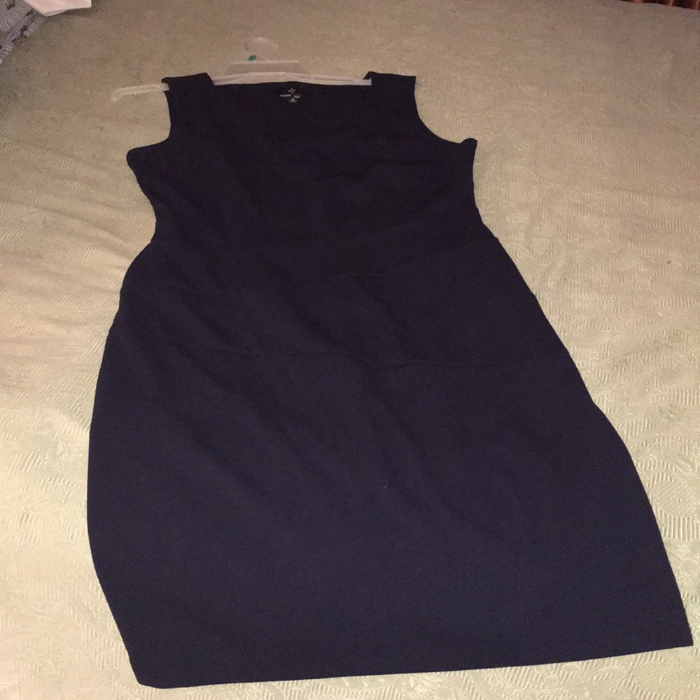 Lady's Navy blue knee length like new